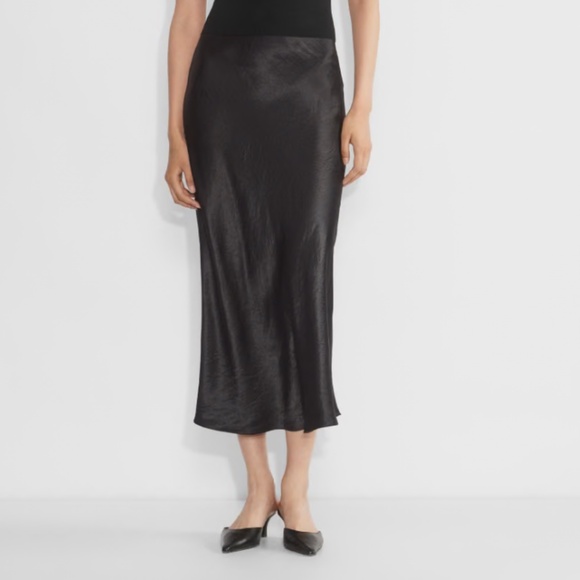 Babaton Dresses & Skirts - BNWOT - Babaton Slip Midi Skirt Black Size 6